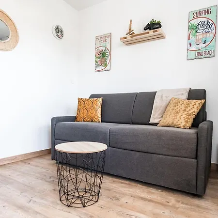 Apartment Frenchyhomes☆studio Plage☆rue Pietonne☆15beach *